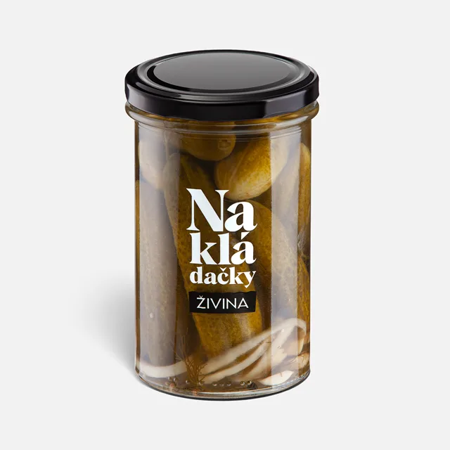 Nakládačky 500 g  okurky ve sladkokyselém nálevu