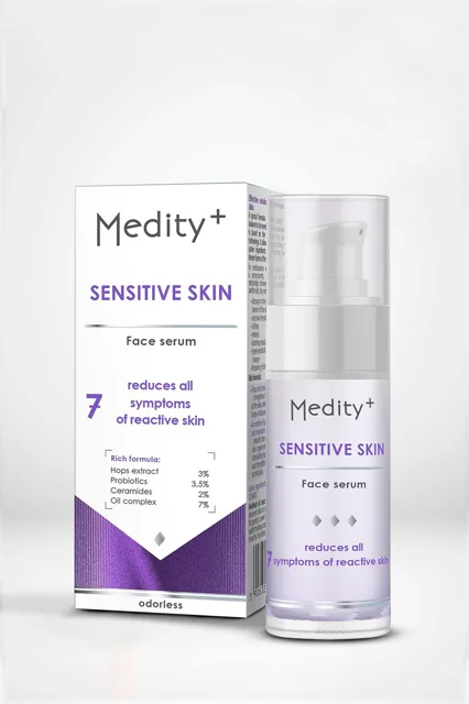 Nakup Zdrave Medity+ Serum pro citlivou pleť – dermokosmetické sérum pro ultra-reaktivní a hypersenzitivní pleť