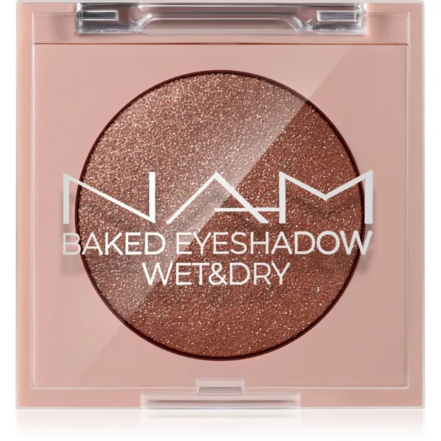 NAM Baked Eyeshadow třpytivé oční stíny odstín 03 Gold Rush 4 g
