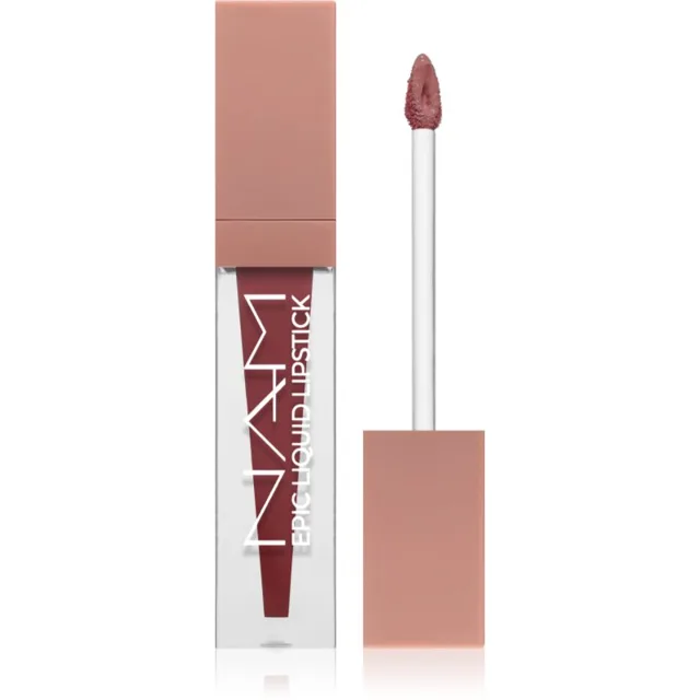 NAM Epic Liquid Lipstick dlouhotrvající tekutá rtěnka odstín 4 Russian Red 3.5 ml