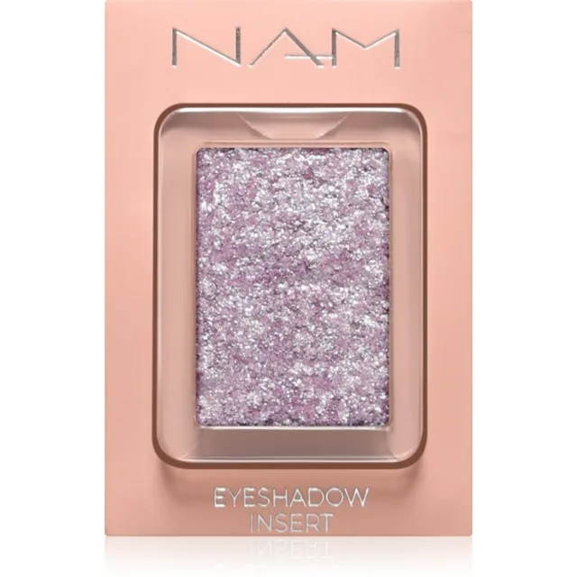 NAM Foil Eyeshadow třpytivé oční stíny odstín 1 Frosty Silver 2.5 g