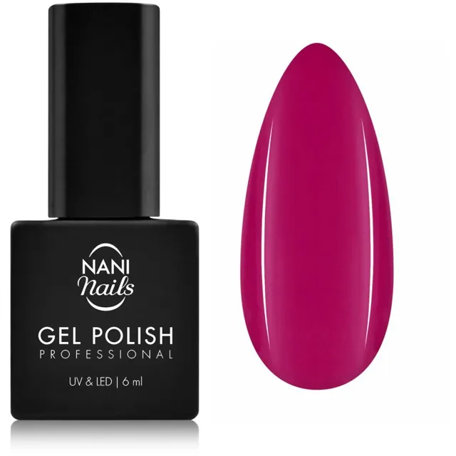 NaniNails NANI Professional gelový lak na nehty odstín Ruby Wine 6 ml
