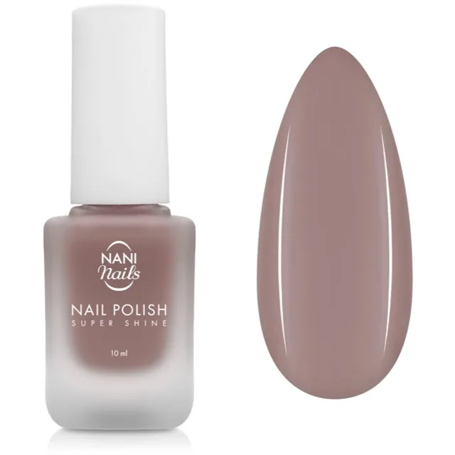 NaniNails NANI Super Shine dlouhotrvající lak na nehty odstín Caramel Veil 10 ml