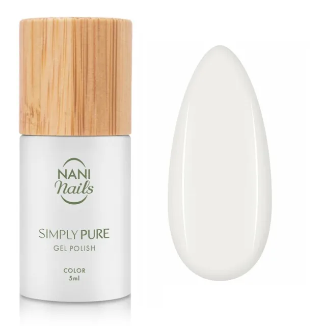 NaniNails Simly Pure gelový lak na nehty s použitím UV/LED lampy odstín Clouds 5 ml