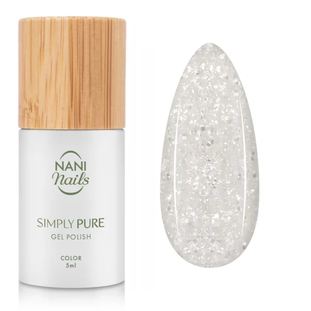 NaniNails Simly Pure gelový lak na nehty s použitím UV/LED lampy odstín Moonbeam 5 ml