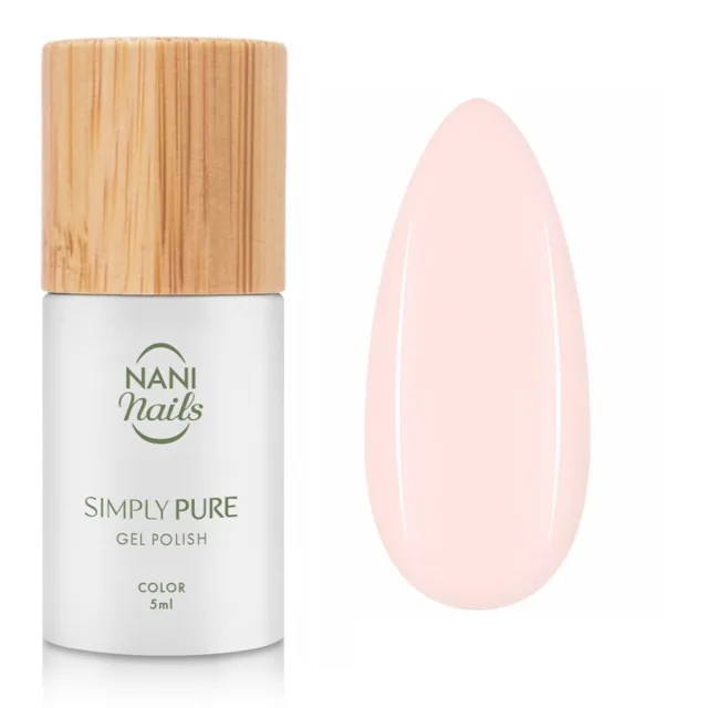 NaniNails Simly Pure gelový lak na nehty s použitím UV/LED lampy odstín Natural Skin 5 ml