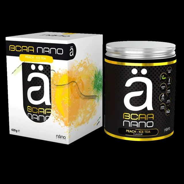 Näno Supps BCAA Nano 420g - broskvový ledový čaj