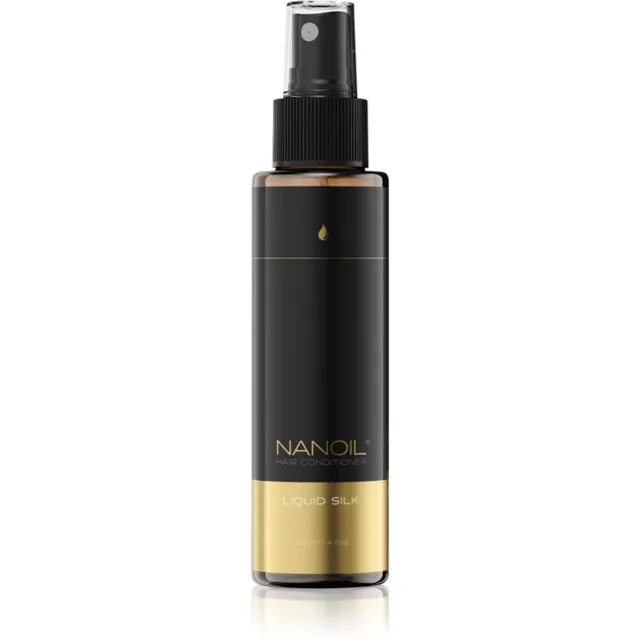 Nanoil Liquid Silk uhlazující bezoplachový kondicionér na vlasy 125 ml