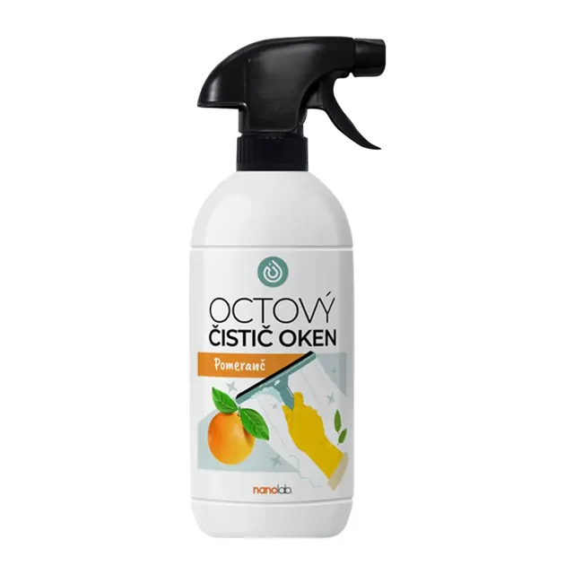 Nanolab Octový čistič na skla a okna, pomeranč 500 ml