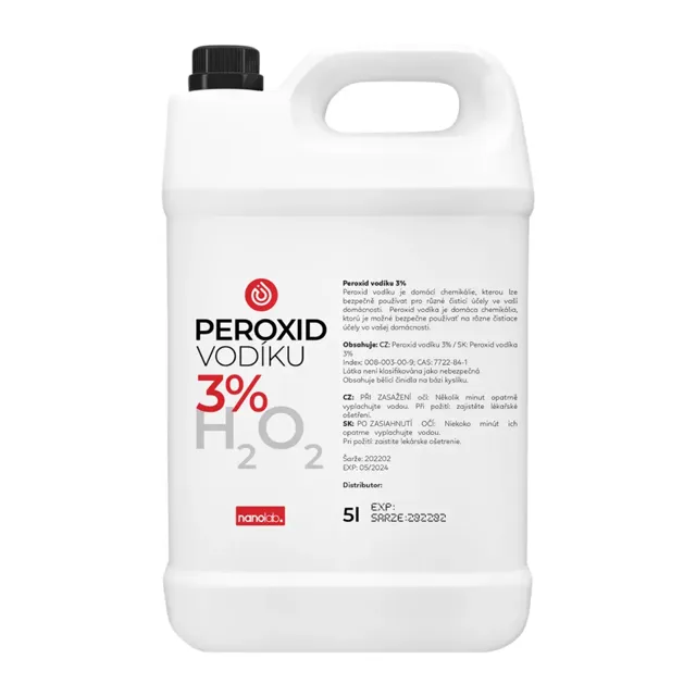 Nanolab Peroxid vodíku 3% 5 l