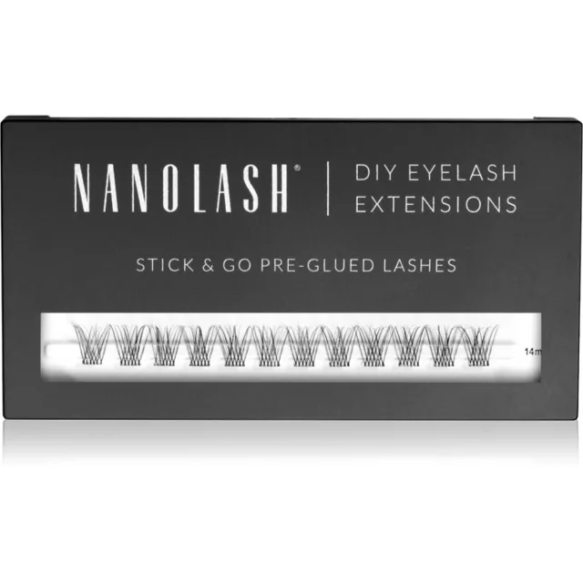 Nanolash DIY Eyelash Extensions sada na domácí prodloužení řas Classy 36 ks