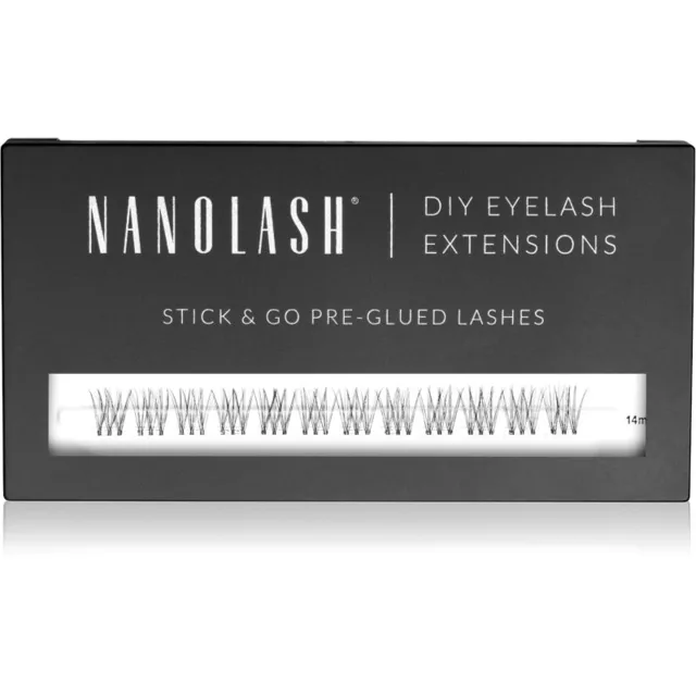 Nanolash DIY Eyelash Extensions sada na domácí prodloužení řas Innocent 36 ks