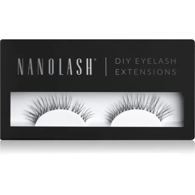 Nanolash DIY Eyelash Extensions trsové nalepovací řasy bez uzlíku Innocent 36 ks