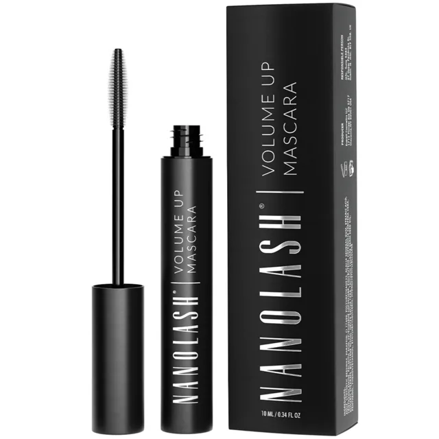 Nanolash Řasenka pro objem řas Volume Up Mascara 10 ml Black