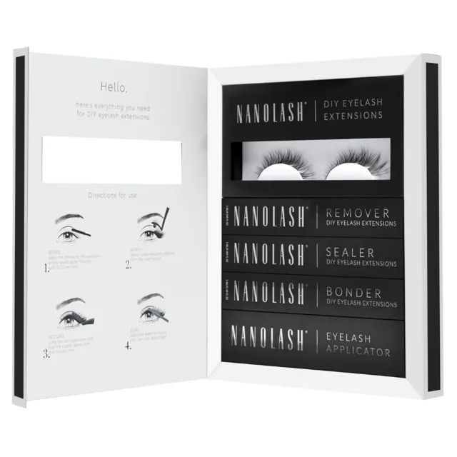 Nanolash Sada pro prodlužování řas Classy DIY Starter Kit