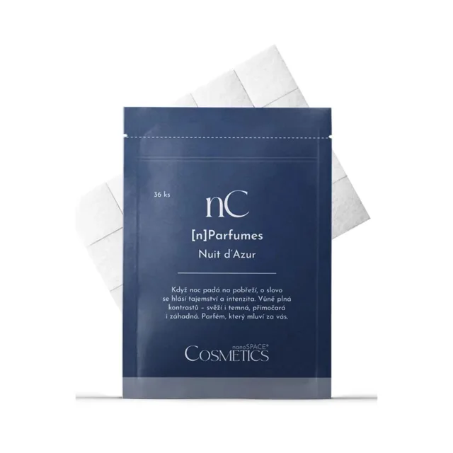 nanoSPACE Cosmetics [n]Parfumes Nuit d’Azur pánský bezvodý parfém 36 ks