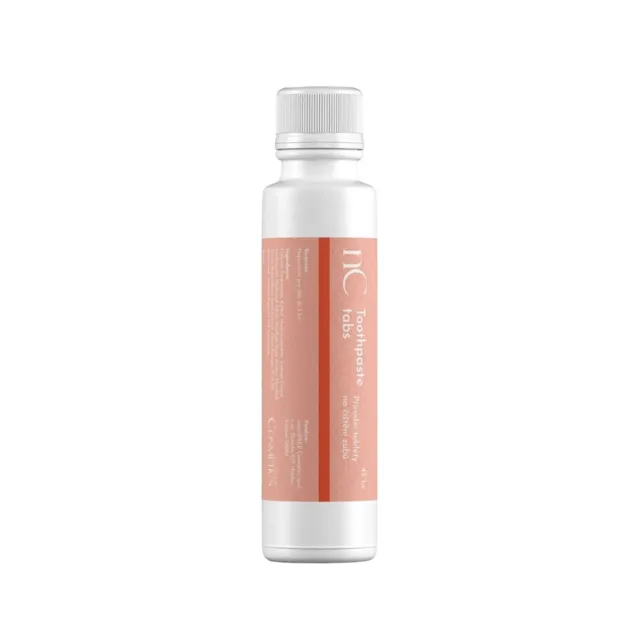 nanoSPACE Cosmetics Veganská zubní pasta v tabletách 45 ks