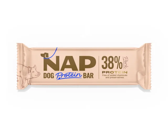 NAP Psí proteinová tyčinka vepřová 50 g