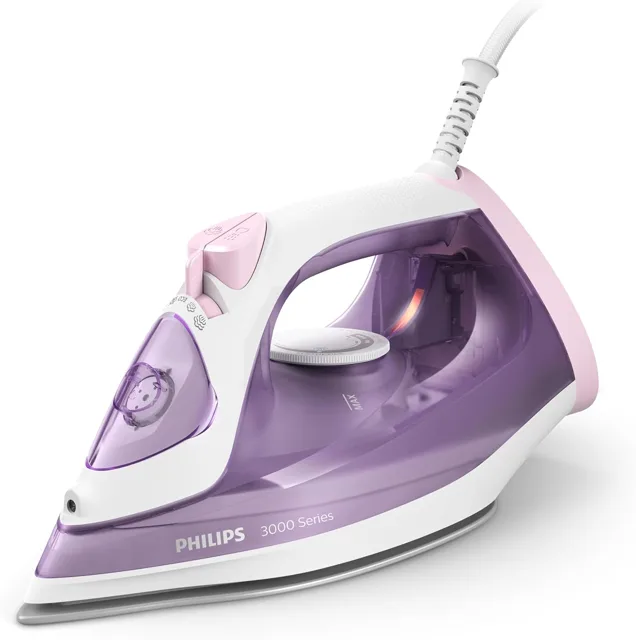 Napařovací žehlička Philips řady 3000- fialová/bílá (DST3010/30)-Zánovní