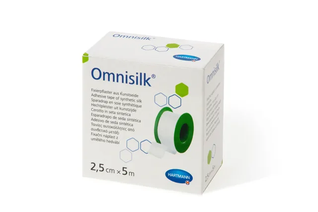 Náplast cívková Omnisilk 2,5cmx5m