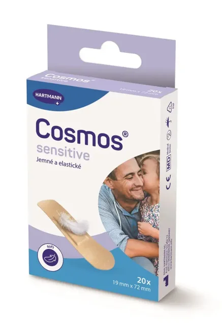 Náplast Cosmos Jemná 1,9 x 7,2 cm 20 ks