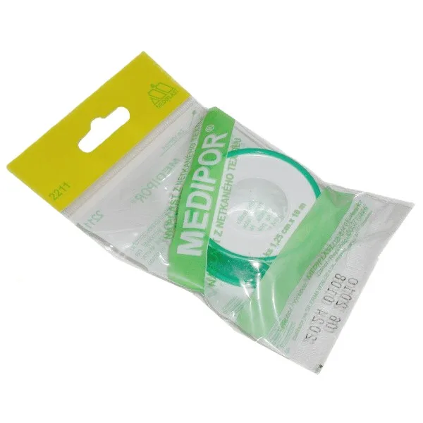 Náplast Medipor 1.25cmx10m netkaná 2211 cívková