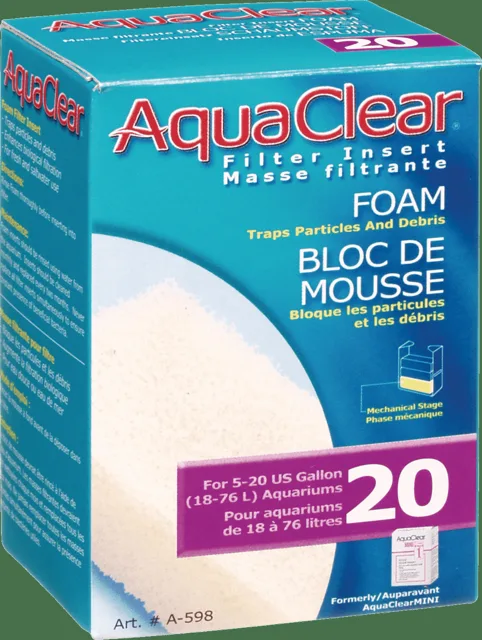 Náplň molitan AQUA CLEAR 20 (AC mini)