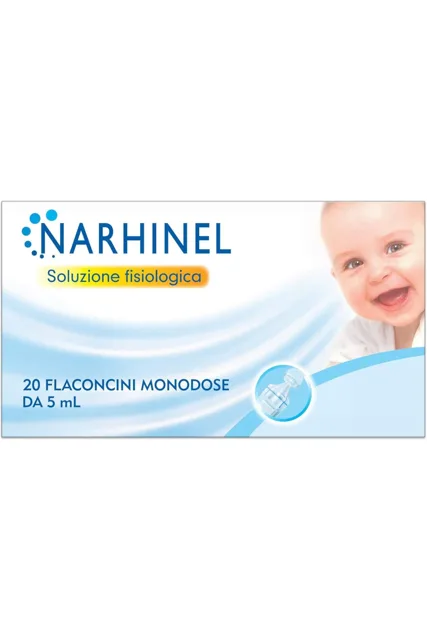 NARHINEL - fyziologický roztok pro jemné čištění nosních dutin 20x5ml