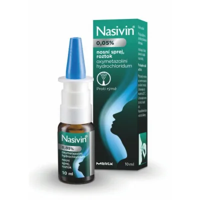 Nasivin 0.5mg/ml nas.spr.sol. 10ml (sklo)