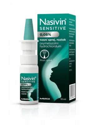 Nasivin Sensitive 0,05% 0,5 mg/ml nas.spr.sol. 1 x 10 ml
