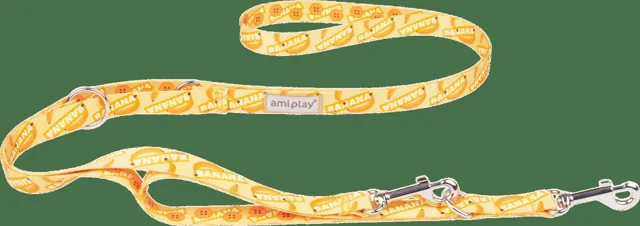 Nastavitelné vodítko Amiplay BeHappy 7v1 Banana XL 100–200 cm × 2,5 cm