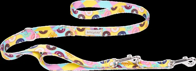 Nastavitelné vodítko Amiplay BeHappy 7v1 Donut XL 100–200 cm × 2,5 cm