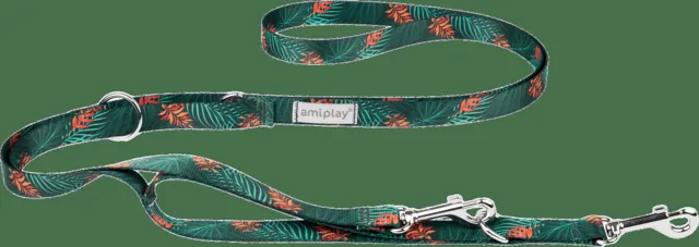 Nastavitelné vodítko Amiplay BeHappy 7v1 Jungle M 100–200 cm × 2 cm