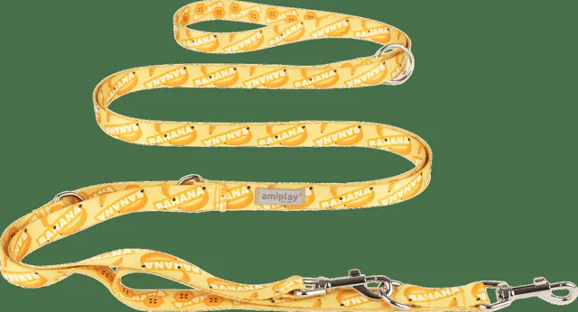 Nastavitelné vodítko Amiplay BeHappy 8v1 Banana S 200–400 cm × 1,5 cm