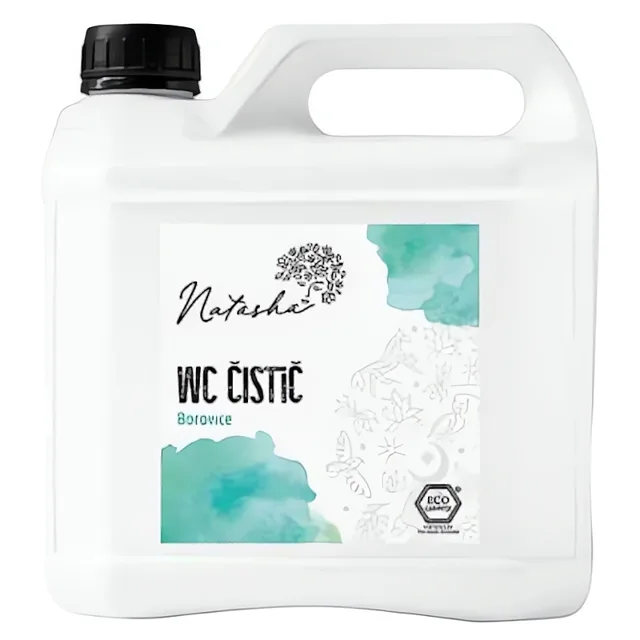 Natasha WC čistič Borovice 750 ml - vhodný pro septiky a kořenové čističky