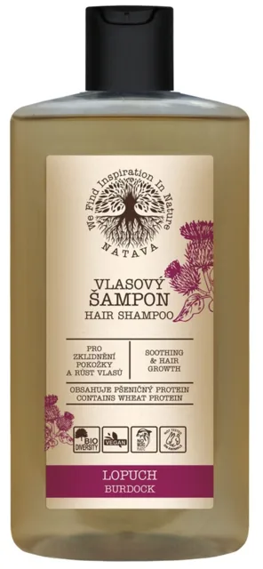 Natava Šampon na vlasy, Lopuch, 250 ml