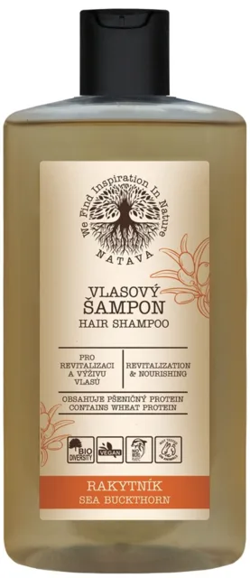 Natava Šampon na vlasy, Rakytník, 250 ml
