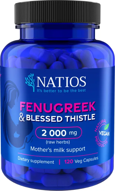 Natios Pískavice & Benedikt 2000 mg 120 veganských kapslí