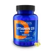 Natios Vitamin D3, Vysoce vstřebatelný, 5000 IU, 250 softgel kapslí
