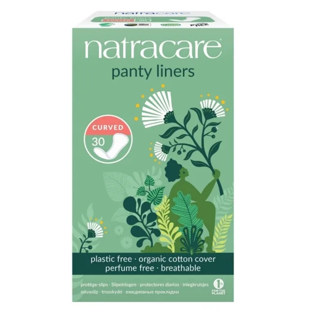 NATRACARE Slipové vložky Tvarované 30 ks