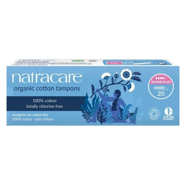 NATRACARE Tampóny SUPER PLUS 20 ks