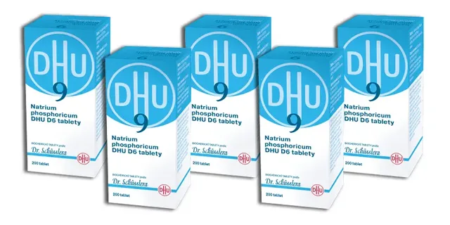 NATRIUM PHOSPHORICUM DHU D6 5 x 200 tablet