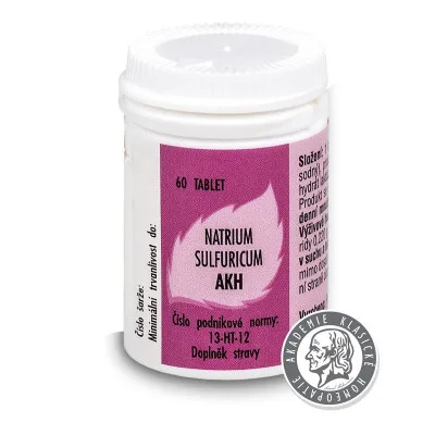 Natrium sulfuricum AKH tbl. 60