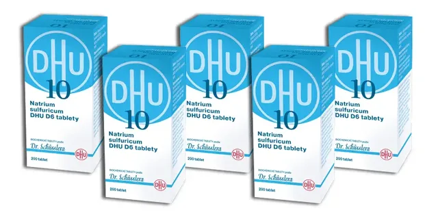 NATRIUM SULFURICUM DHU D6 5 x 200 tablet
