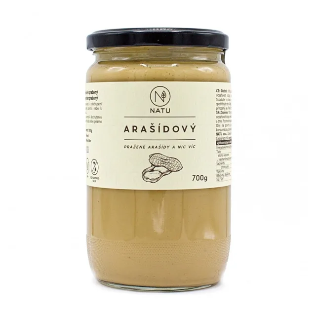 NATU Arašídový krém pražený 700 g