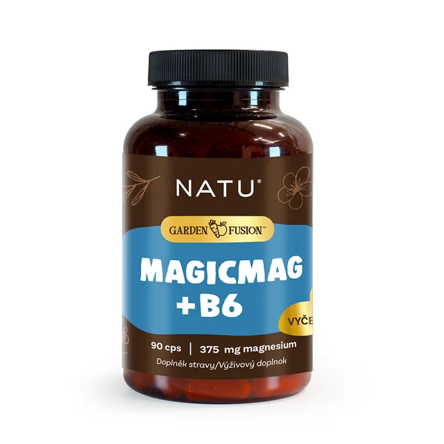 NATU Garden Fusion MagicMag + B6 90 kapslí
