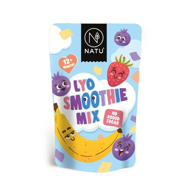 NATU Lyo Smoothie mix jahoda banán borůvka 20 g