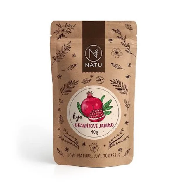 NATU Lyofilizované granátové jablko 40 g