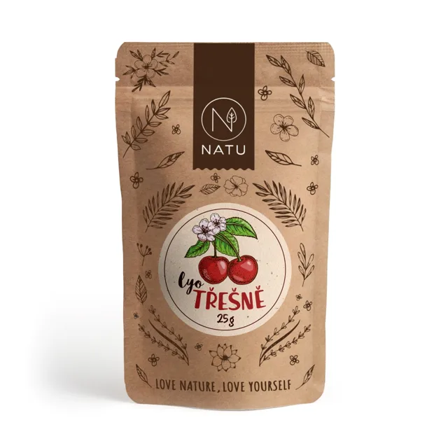 NATU Lyofilizované třešně 25 g