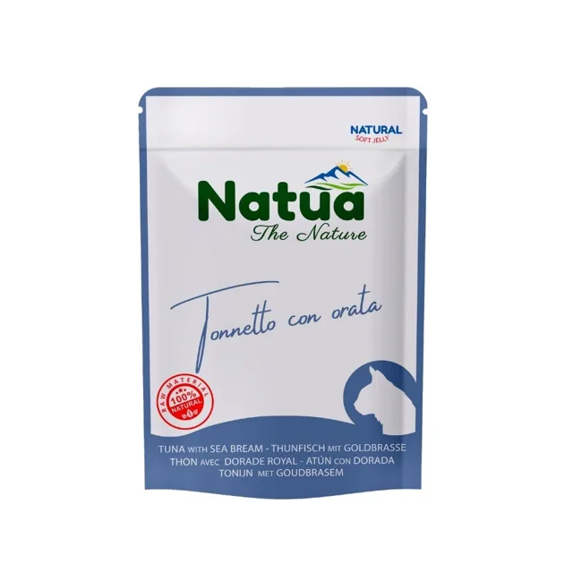 NATUA Natural Tuňák s doradou v želé pro kočky 70 g
